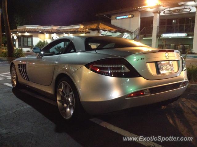 Mercedes SLR spotted in Solana Beach, California