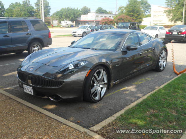 Fisker Karma spotted in Virginia Beach, Virginia