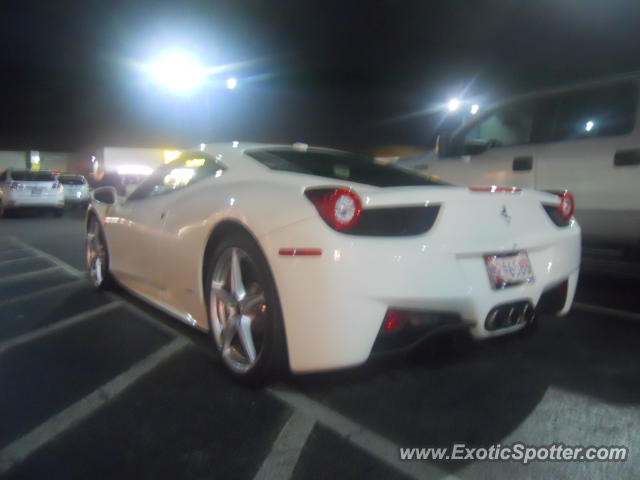 Ferrari 458 Italia spotted in Salisbury, Maryland