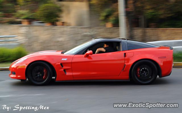 Chevrolet Corvette ZR1 spotted in Ciudad de México, Mexico