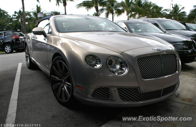 Bentley Continental spotted in Miami, Florida