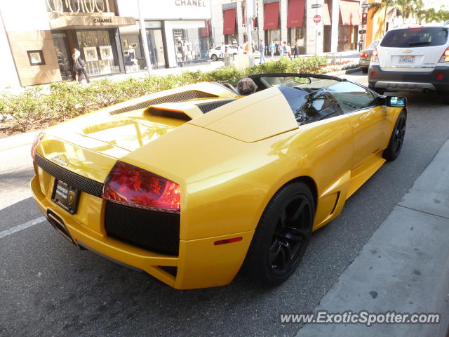 Lamborghini Murcielago spotted in Beverly Hills, California