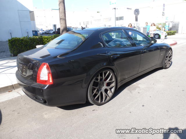 Maserati Quattroporte spotted in Beverly Hills, California