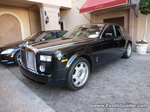 Rolls Royce Phantom spotted in Beverly Hills, California