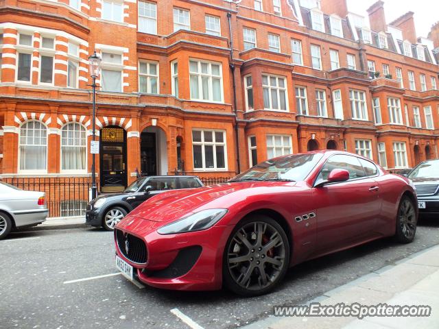 Maserati GranTurismo spotted in London, United Kingdom