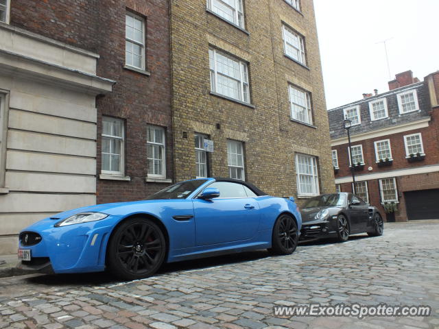 Jaguar XKR-S spotted in London, United Kingdom