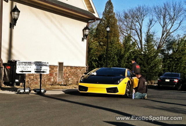 Lamborghini Gallardo spotted in Red Bank, New Jersey