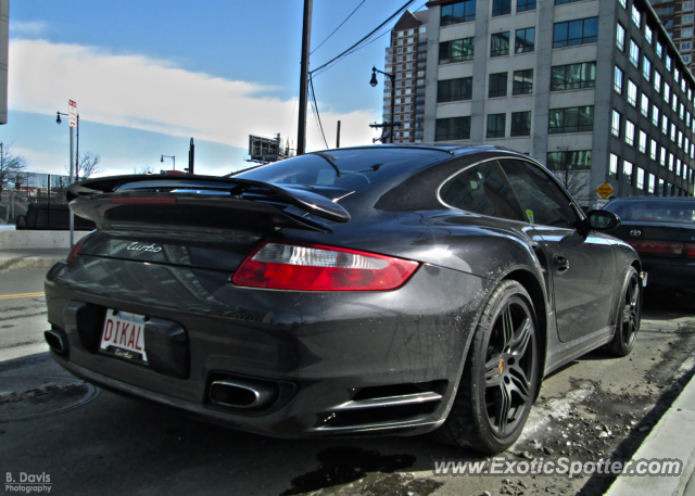 Porsche 911 Turbo spotted in Cambridge, Massachusetts