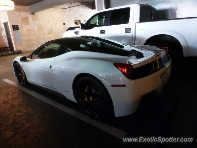 Ferrari 458 Italia spotted in Beverly Hills, California