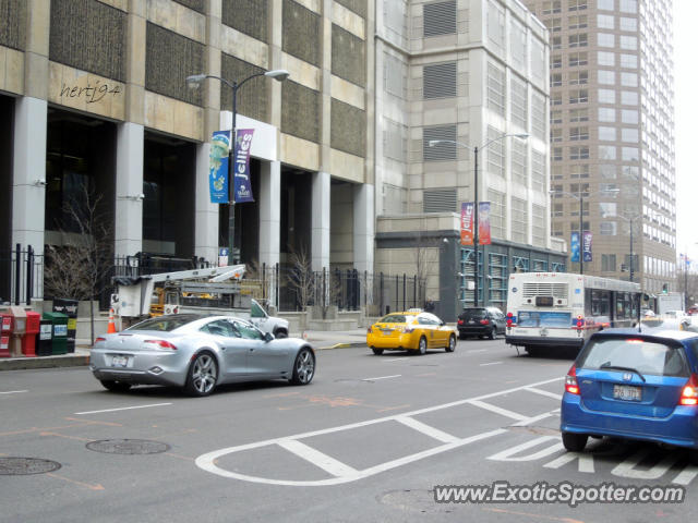 Fisker Karma spotted in Chicago, Illinois