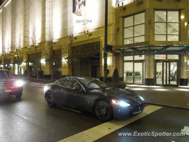 Maserati GranTurismo spotted in Chicago, Illinois