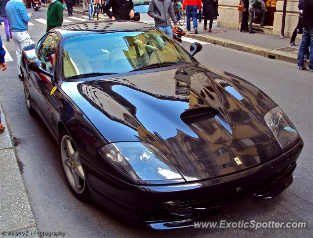 Ferrari 550 spotted in Milan, Italy