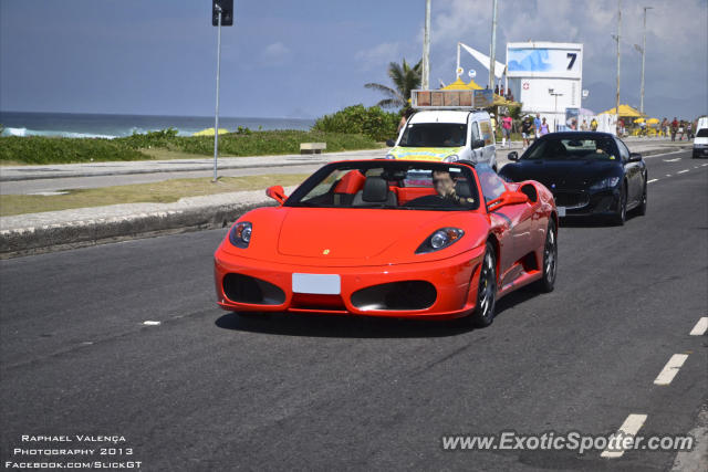 Ferrari F430 spotted in Rio de Janeiro, Brazil