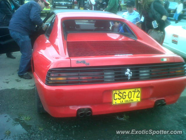 Ferrari 348 spotted in Bogota, Colombia