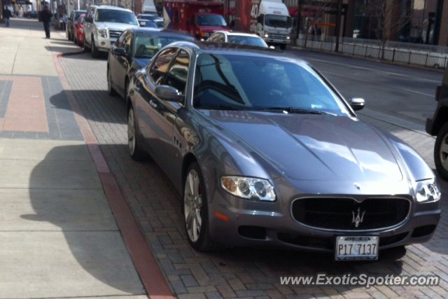 Maserati Quattroporte spotted in Indianapolis, Indiana