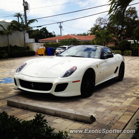 Ferrari 599GTO spotted in Boca Raton, Florida