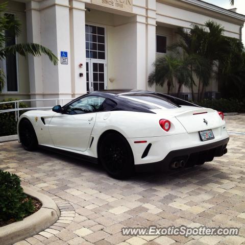 Ferrari 599GTO spotted in Boca Raton, Florida