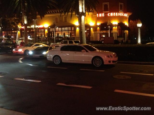 Bentley Continental spotted in Irvine, California