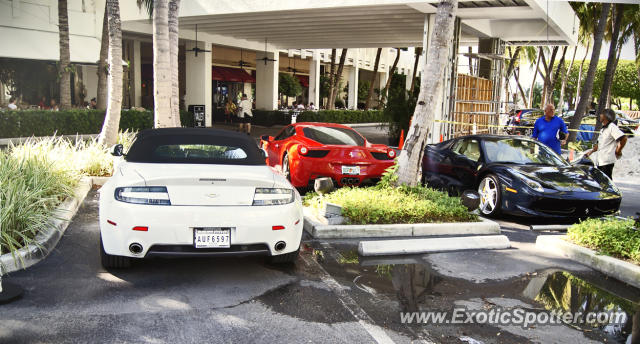 Aston Martin Vantage spotted in Miami, Florida