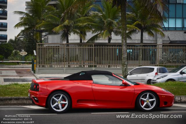 Ferrari 360 Modena spotted in Rio de Janeiro, Brazil