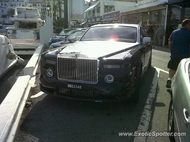 Rolls Royce Phantom spotted in Puerto Banus, Spain