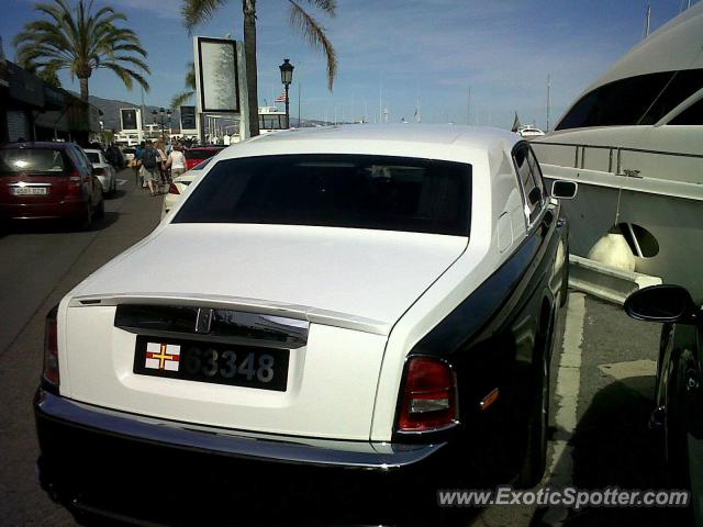 Rolls Royce Phantom spotted in Puerto Banus, Spain