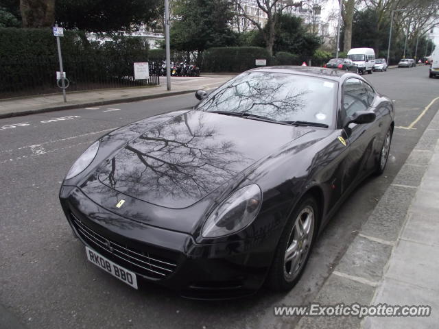 Ferrari 612 spotted in London, United Kingdom