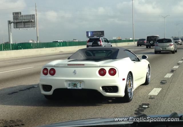 Ferrari 360 Modena spotted in Fort Lauderdale, Florida