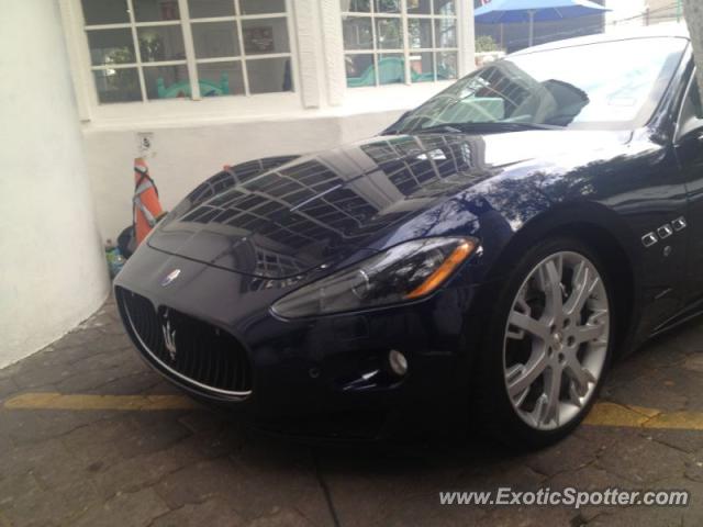 Maserati GranTurismo spotted in Mexico City, Mexico