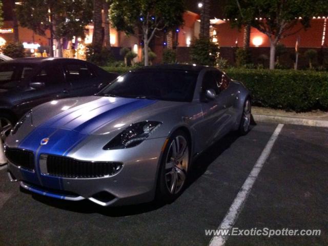 Fisker Karma spotted in Newport Beach, California