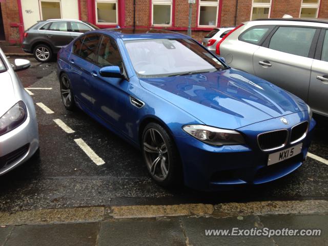 BMW M5 spotted in Belfast, United Kingdom