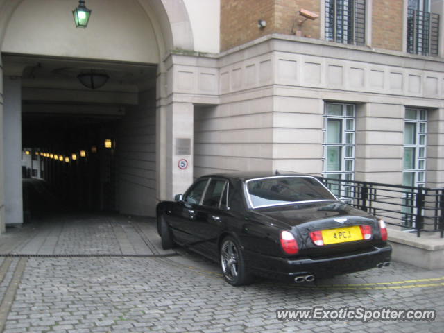 Bentley Arnage spotted in London, United Kingdom