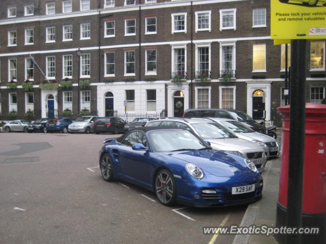 Porsche 911 Turbo spotted in London, United Kingdom