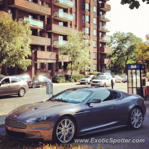 Aston Martin DBS spotted in Montreal, Canada