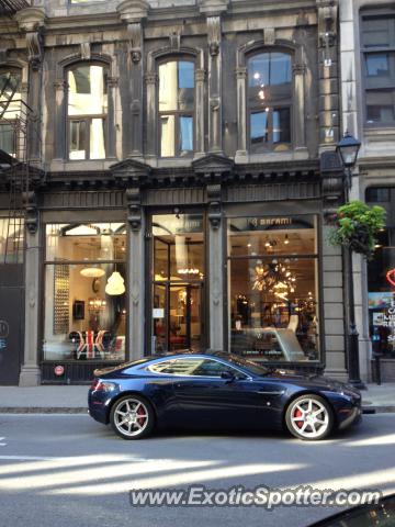 Aston Martin Vantage spotted in Montreal, Canada