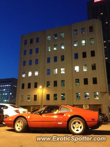 Ferrari 308 spotted in Montreal, Canada