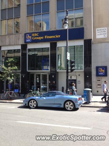 Ferrari 360 Modena spotted in Montreal, Canada