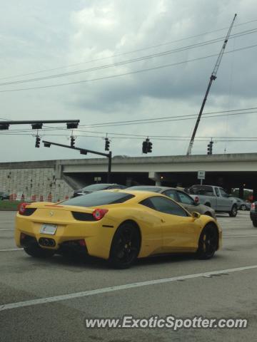 Ferrari 458 Italia spotted in Davie, Florida