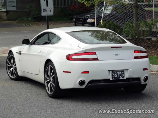 Aston Martin Vantage spotted in Newark, Delaware