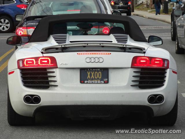 Audi R8 spotted in Newark, Delaware