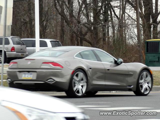 Fisker Karma spotted in Wilmington, Delaware