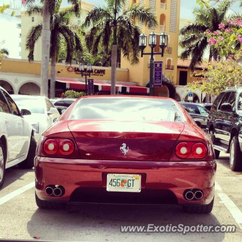 Ferrari 456 spotted in Boca Raton, Florida