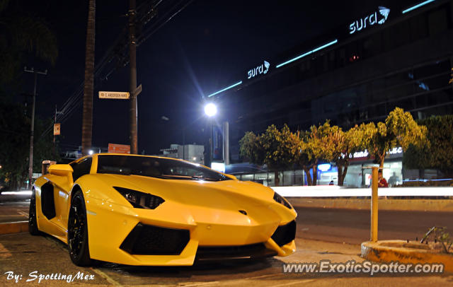 Lamborghini Aventador spotted in Ciudad de México, Mexico