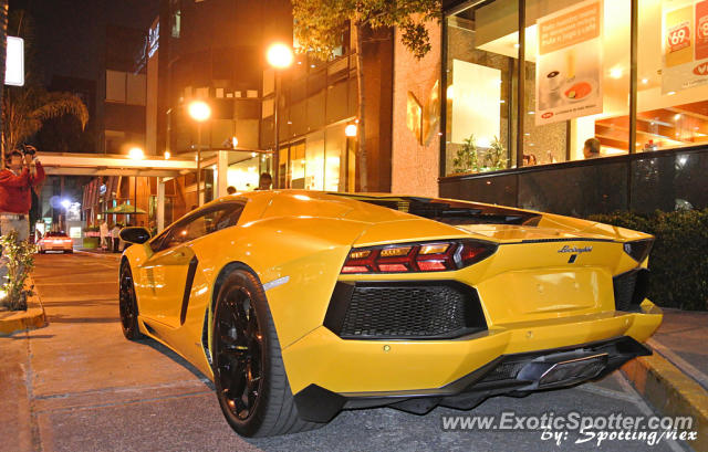 Lamborghini Aventador spotted in Ciudad de México, Mexico