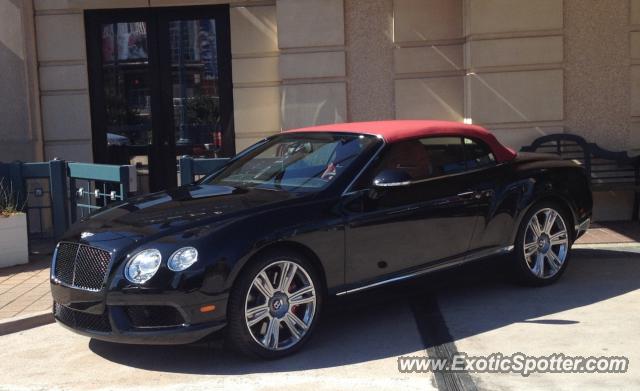 Bentley Continental spotted in Buckhead, Georgia