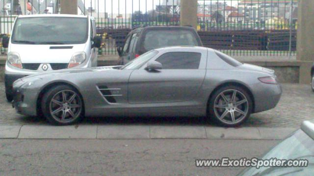 Mercedes SLS AMG spotted in Matosinhos, Portugal