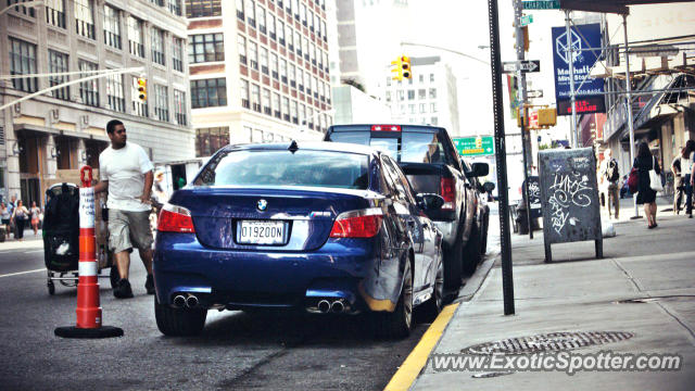 BMW M5 spotted in New York City, New York