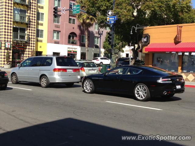 Aston Martin Rapide spotted in San Diego, California