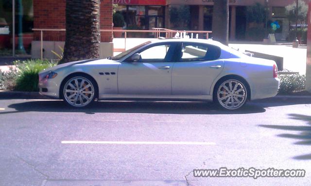 Maserati Quattroporte spotted in Anaheim, California