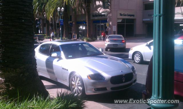 Maserati Quattroporte spotted in Anaheim, California